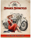 Plechová cedule Monarch Motorcycles 40 cm x 32 cm