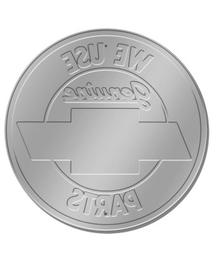 Plechová ceduľa We Use Chevrolet Parts 30 cm