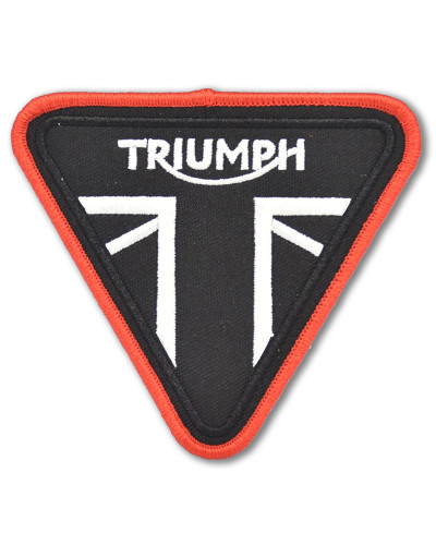 Moto nášivka Triumph triangle Red 8 cm x 8 cm