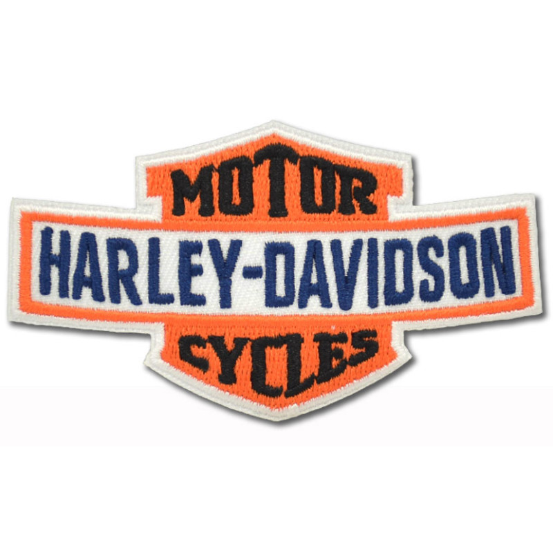 Moto nášivka Harley Davidson Bar and Shield 8 cm x 5 cm