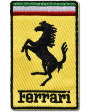 Nášivka Ferrari logo 8 cm x 5 cm