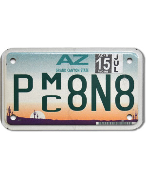 Moto americká SPZ Arizona PMC8N8