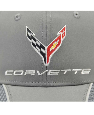 Šiltovka Chevrolet Corvette 2020 Carbon Fiber Grey