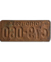 Americká ŠPZ Ohio 1933 Yellow c79-060