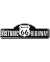 Plechová ceduľa Route 66 Highway Old Fashioned 46 cm x 14 cm
