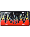 Americká ŠPZ Black Flames