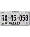 Mexická ŠPZ Oaxaca RX-45-058
