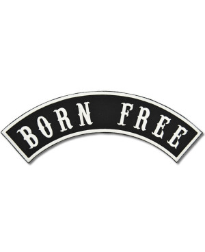 Moto nášivka Born Free Rocker - XXL na chrbát