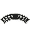 Moto nášivka Born Free Rocker - XXL na chrbát