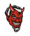 Moto nášivka Smiling Devil XXL na chrbát 23 cm x 16 cm
