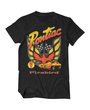 Pánske tričko Pontiac Firebird Flames