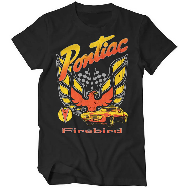 Pánske tričko Pontiac Firebird Flames