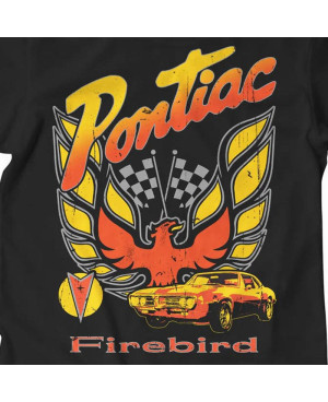 Pánske tričko Pontiac Firebird Flames