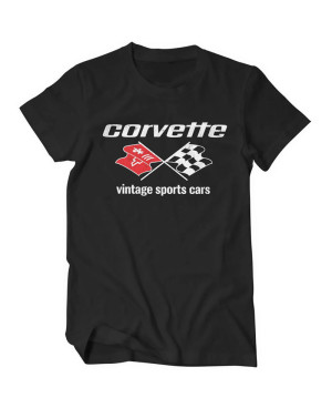 Pánske tričko Corvette Vintage Sports Cars