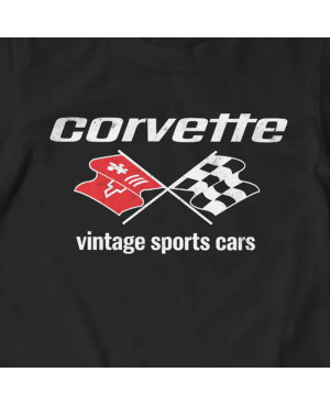 Pánske tričko Corvette Vintage Sports Cars