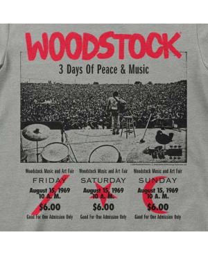 Pánské tričko Woodstock 3 Day Ticket
