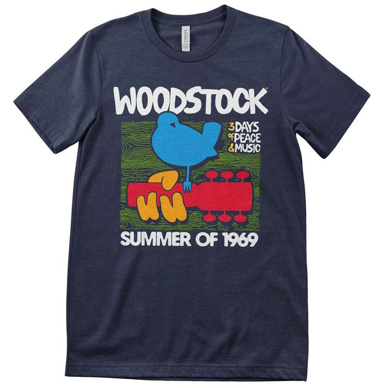Pánské tričko Woodstock 3 Days Peace and Music