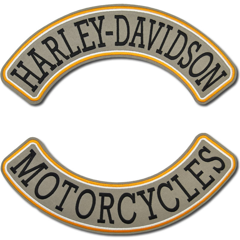 Moto nášivka Harley Davidson Motorcycle Rockers XXL na chrbát