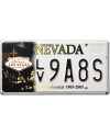 Americká ŠPZ Nevada Las Vegas Centennial LV9A8S