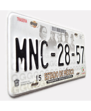Mexická ŠPZ Estado de Mexico MNC-28-57