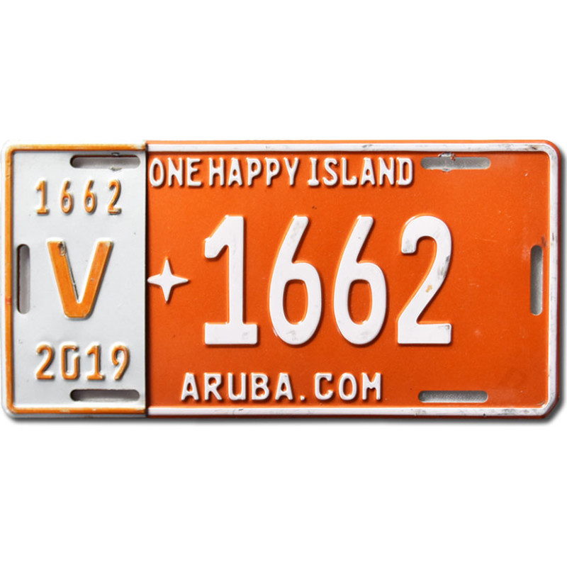 ŠPZ Aruba 2019 One Happy Island V1662