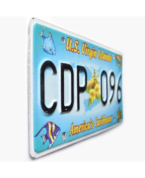 ŠPZ U.S. Virgin Island Carribean CDP-096