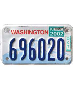 Moto americká ŠPZ Washington 696020