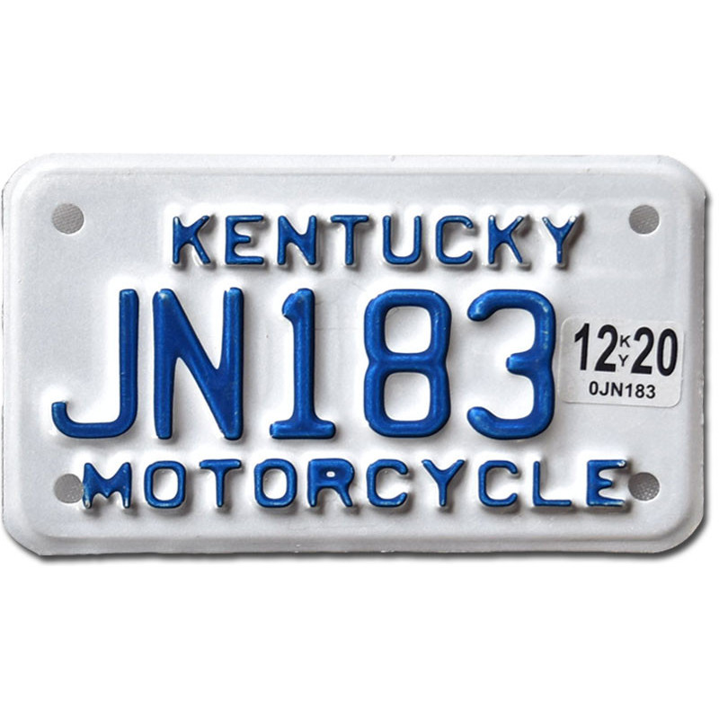 Moto americká ŠPZ Kentucky JN183