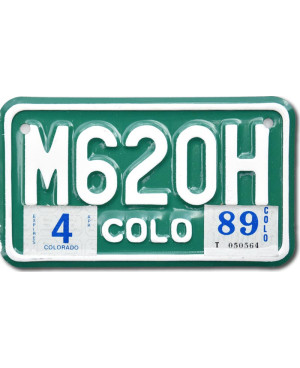 Moto americká ŠPZ Colorado M620H