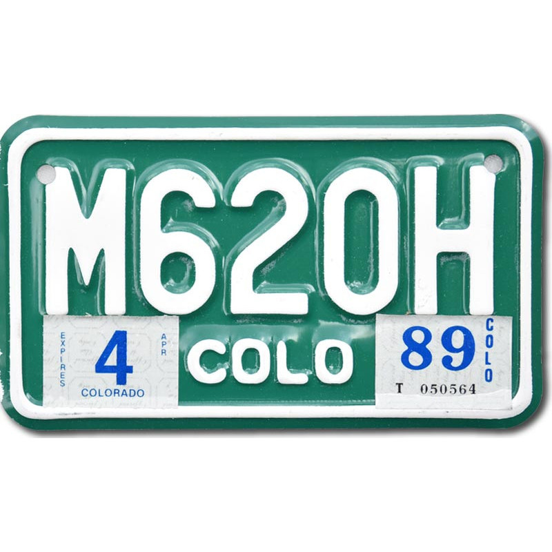 Moto americká ŠPZ Colorado M620H