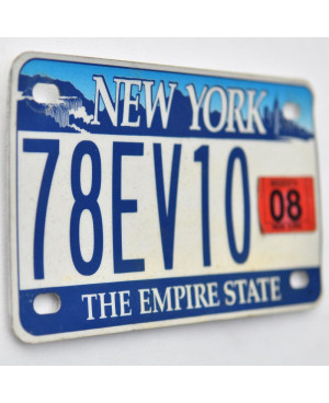 Moto americká ŠPZ New York Empire 78EV10