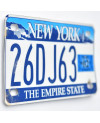 Moto americká ŠPZ New York Empire 26DJ63