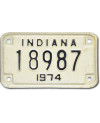 Moto americká ŠPZ Indiana 18987 moto