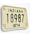 Moto americká ŠPZ Indiana 18987 moto