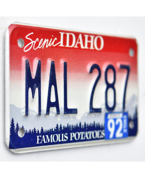 Moto americká ŠPZ Idaho MAL 287