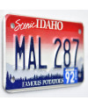 Moto americká ŠPZ Idaho MAL 287