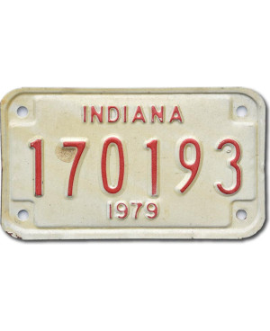 Moto americká ŠPZ Indiana 170193