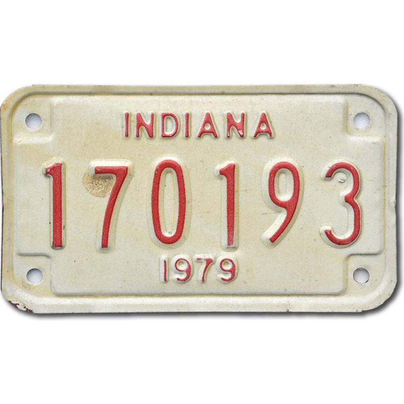 Moto americká ŠPZ Indiana 170193