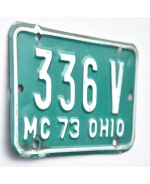 Moto americká ŠPZ Ohio 336V