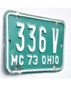 Moto americká ŠPZ Ohio 336V