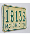 Moto americká ŠPZ Wisconsin 6556