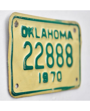 Moto americká ŠPZ Oklahoma 22888