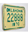 Moto americká ŠPZ Oklahoma 22888