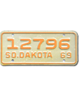 Moto americká ŠPZ South Dakota 12796