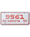 Moto americká ŠPZ South Dakota 9561