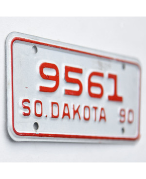 Moto americká ŠPZ South Dakota 9561