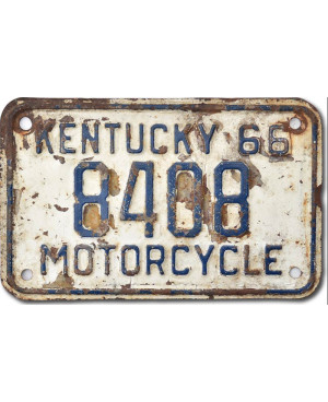Moto americká ŠPZ Kentucky 8408