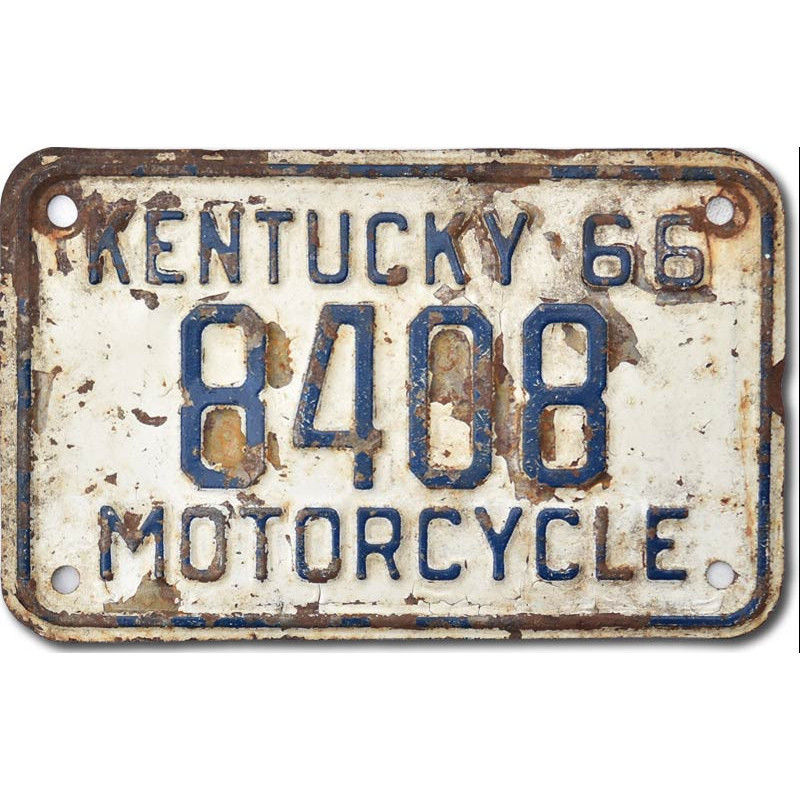 Moto americká ŠPZ Kentucky 8408