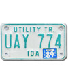Americká SPZ Idaho UAY 774 Utility Trailer
