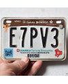 Mexická ŠPZ Coahuila E7PV3 moto